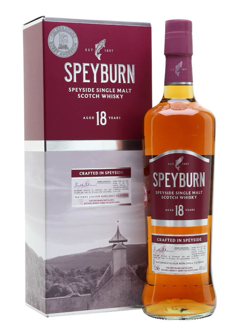 Speyburn 18 Year Old, Speyside Single Malt Scotch Whisky