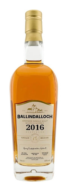 Ballindalloch 2016 Vintage Release, Speyside Single Malt Whisky Bottle