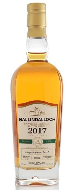 Ballindalloch Virgin Oak Single Cask 2017, Speyside Single Malt Scotch Whisky Bottle