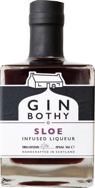 Gin Bothy Sloe Liqueur Gin Bottle