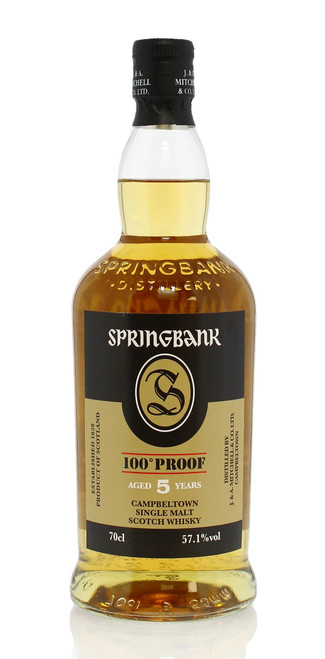 Springbank 100º Proof , 5 Years Old, Campbeltown Single Malt Scotch Whisky