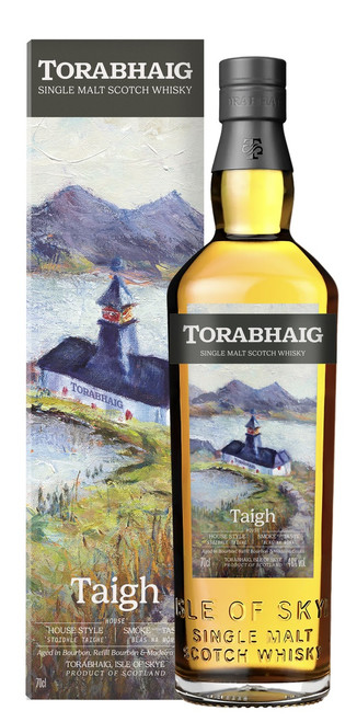 Torabhaig Taigh, Highland Single Malt Scotch Whisky. Bottle and presentation box.