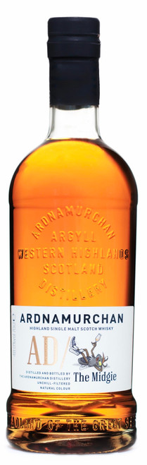 Ardnamurchan The Midge 2026, Highland Single Malt Scotch Whisky Bottle.