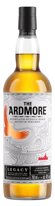 The Ardmore Legacy, Highland Single Malt Scotch Whisky Bottle.