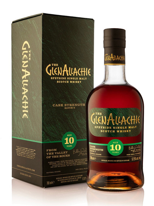 The Glenallachie Aged 10 Years Batch 6 Cask Strength, Speyside Single Malt Scotch Whisky
