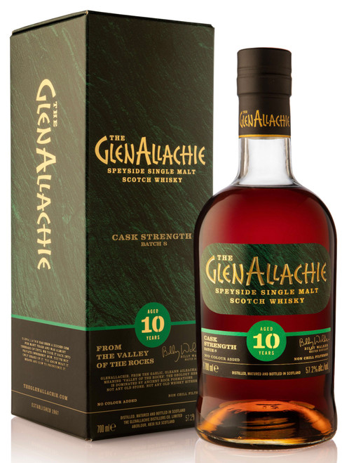 The Glenallachie Aged 10 Years Batch 8 Cask Strength, Speyside Single Malt Scotch Whisky
