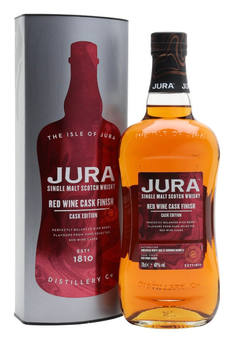 Jura Red Wine Cask Finish, Single Malt Scotch Whisky