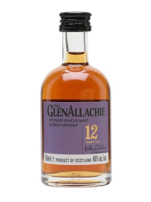 The Glenallachie 12 Year Old, Speyside Single Malt Scotch Whisky Miniature