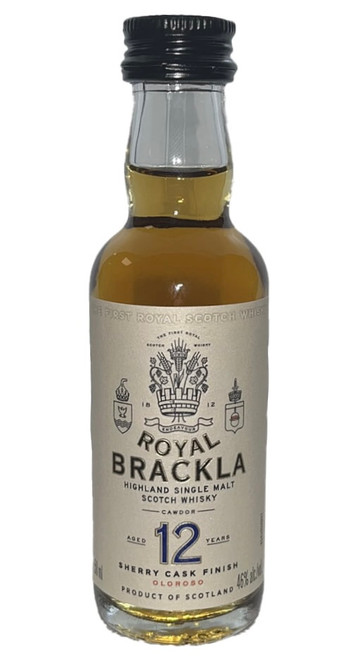 Royal Brackla, 12 Year Old Miniature, Highland Single Malt Scotch Whisky