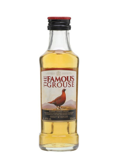The Famous Grouse, Blended Scotch Whisky, Miniature