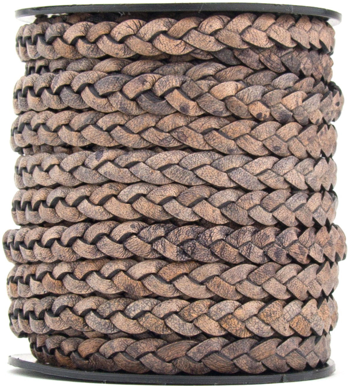 5mm Flat Braided Leather Bracelets