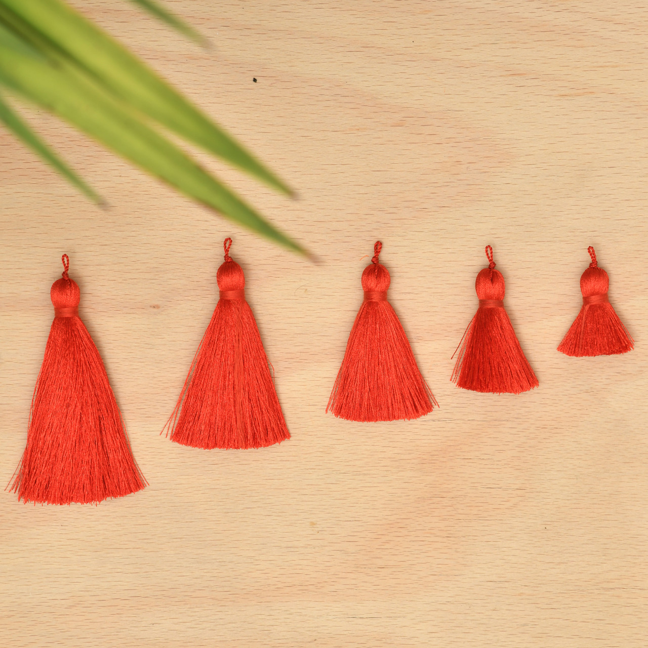 Xsotica Silk Tassel,DIY Craft Supplies Handmade Jewelry Tassels - Red  Tassle / Tassles