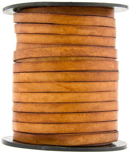 5.0 MM X 1.0 MM Flat Leather Cord