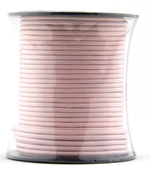 Xsotica Pink Candy Round Leather Cord 2.0mm 25 meters Xsotica Pink Candy Round Leather Cord 2.0mm 25 meters