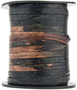 Gypsy Sippa Flat Leather Cord  5 mm x 1 mm Gypsy Sippa Flat Leather Cord  5 mm x 1 mm