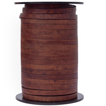 Xsotica Dark Cherry Flat Leather Cord 5mm x 2mm Xsotica Dark Cherry Flat Leather Cord 5mm x 2mm