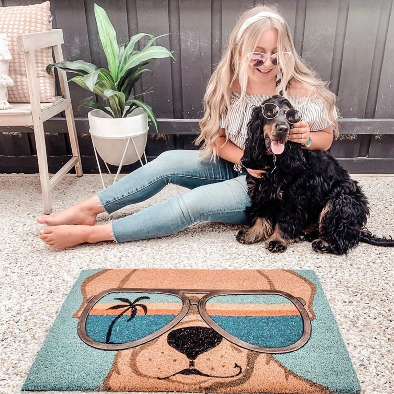 Dog Door Mat Dog Door Mat