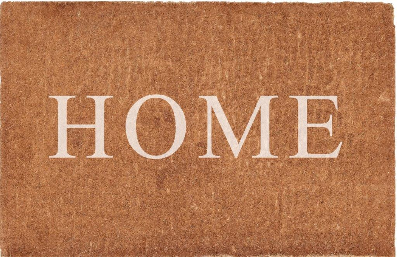 Buy Coir Doormat (White Home) in Australia 55x85cm