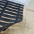 Side view showing thickness of the rubber mat