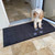 Paw print mat at front door Paw print mat at front door