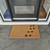 Paw Print Door Mat High Quality on Grey Tiles Paw Print Door Mat High Quality on Grey Tiles