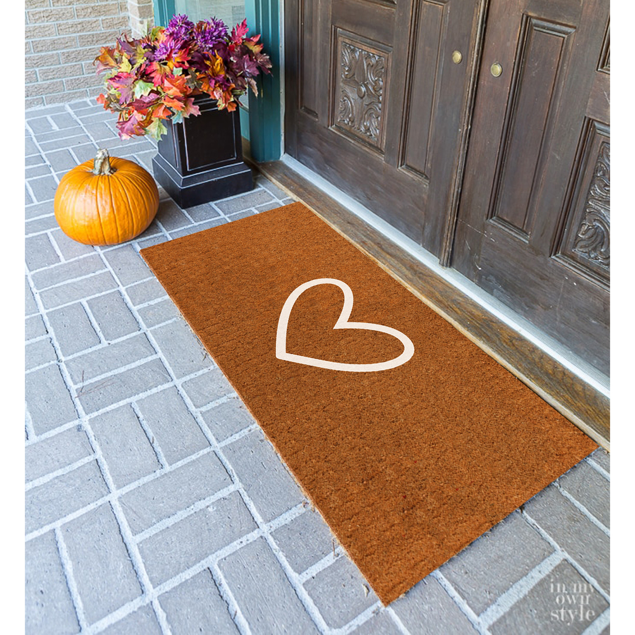 Buy Coir Doormat (White Home) in Australia 55x85cm