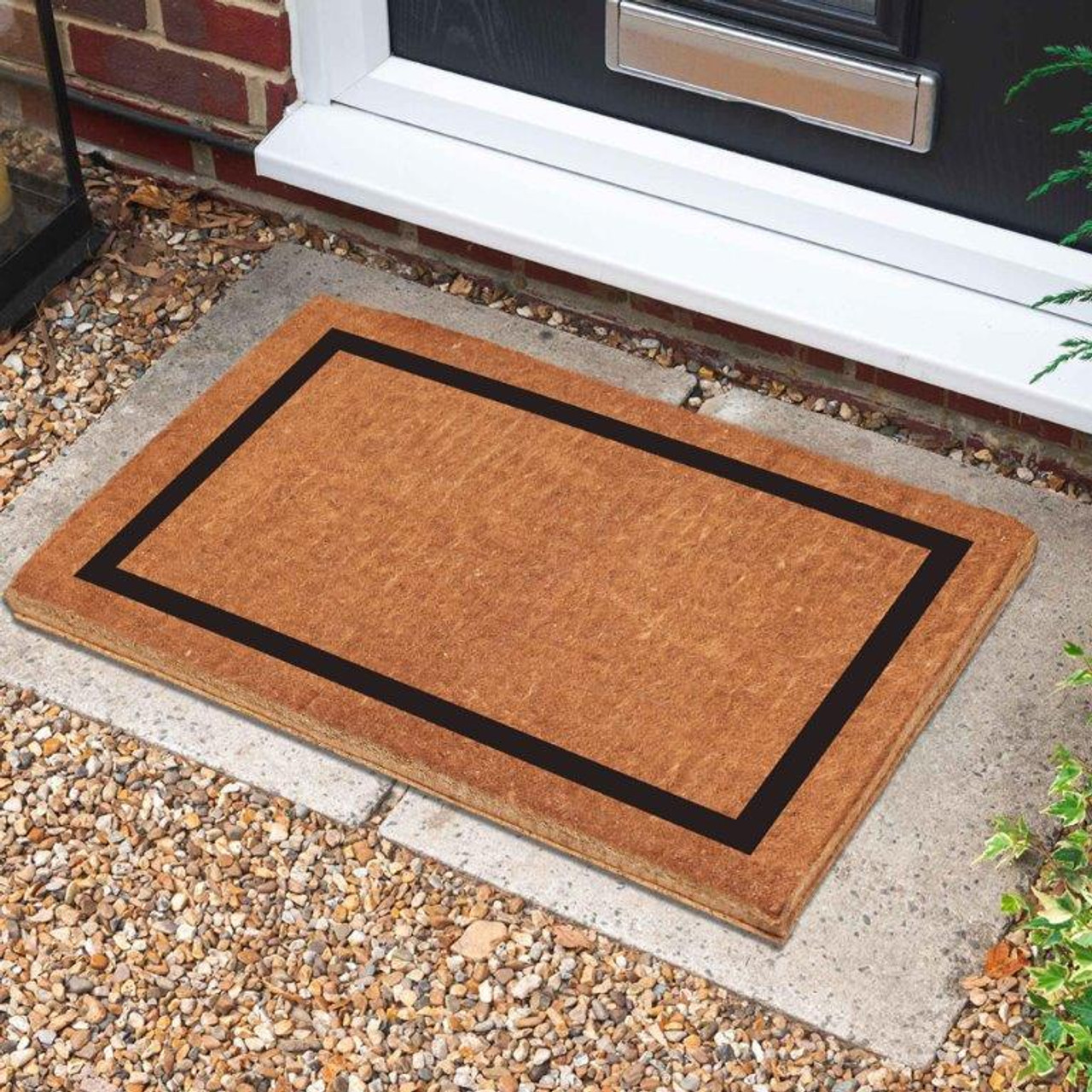 Traditional Rubber Back Dirt Trapper Brown Door Mats Big Size For Home  Entrence