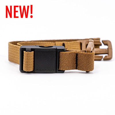 Coyote Brown Fidlock Magnetic 1" Sternum Strap