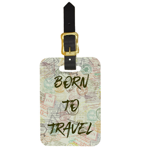 Born to Travel Tag