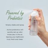 unscented toilet spray powered by probiotics