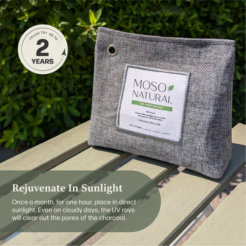 Unscented, Chemical-Free Odor Eliminator 600g | Moso Natural