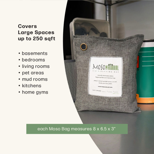 500 Gram Air Purifying Bag for Large Spaces. Covers 250sqft
