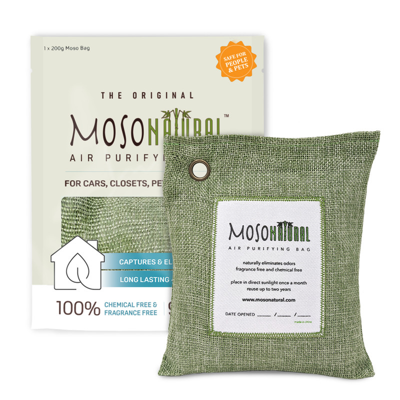  Bamboo Charcoal Air Purifying Bag 4-Pack – Naturally
