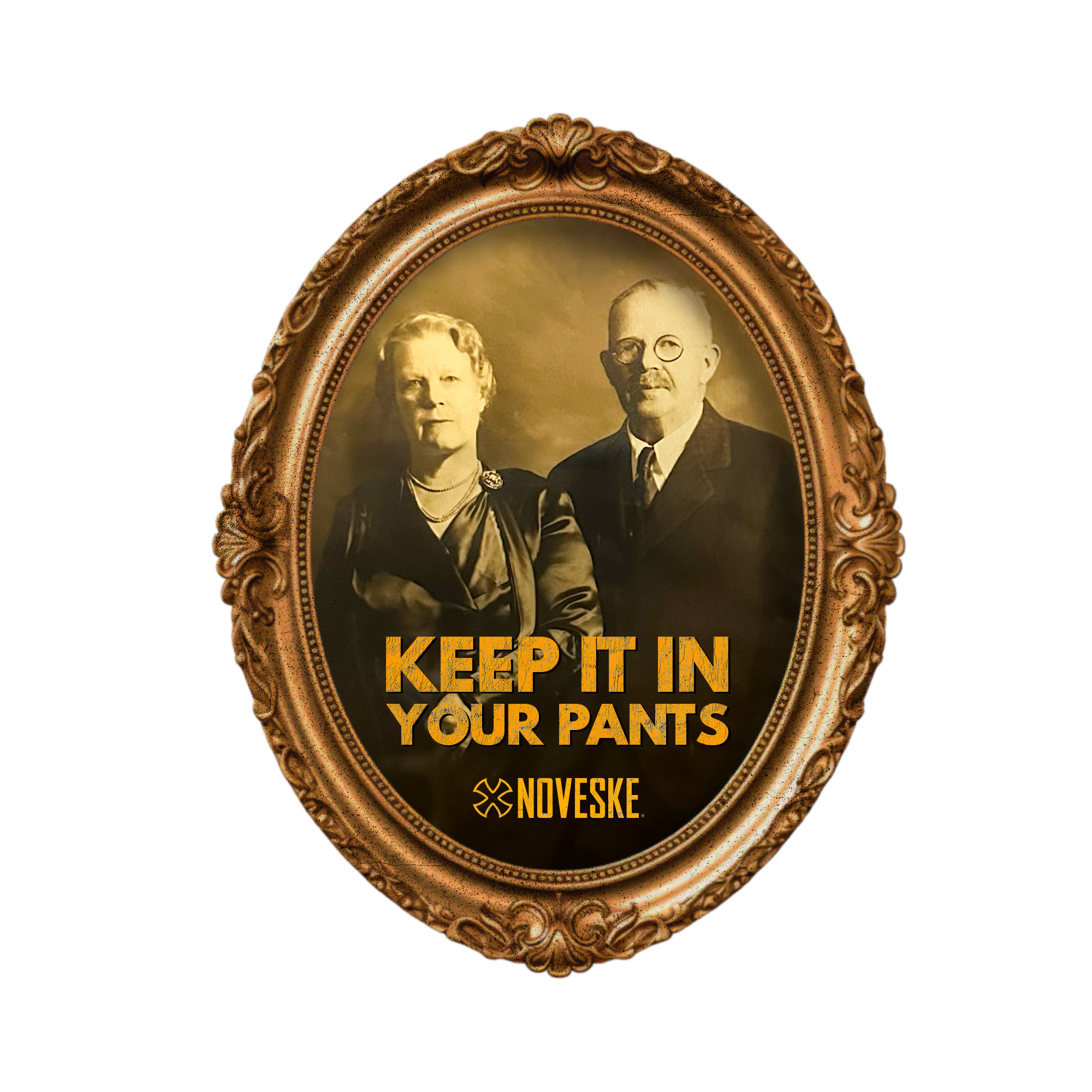 Keep it in your pants sticker 