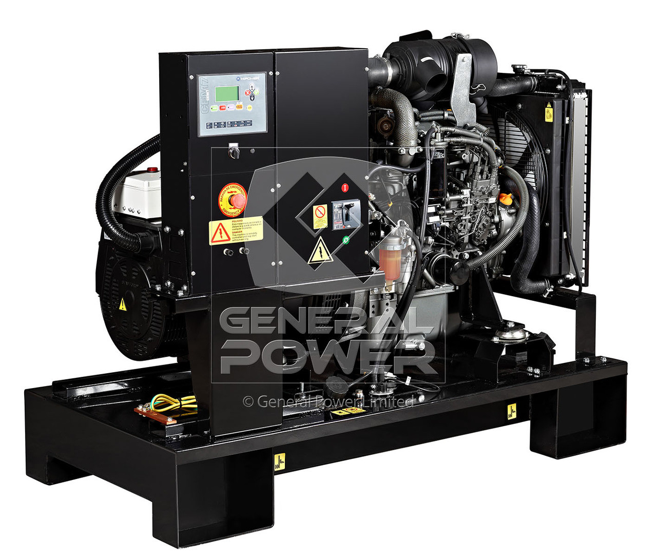 Mechanica Ondenkbaar Horizontaal 40 kW 40 kVA Diesel Generator - Hipower | HYW-45-M6 | General Power