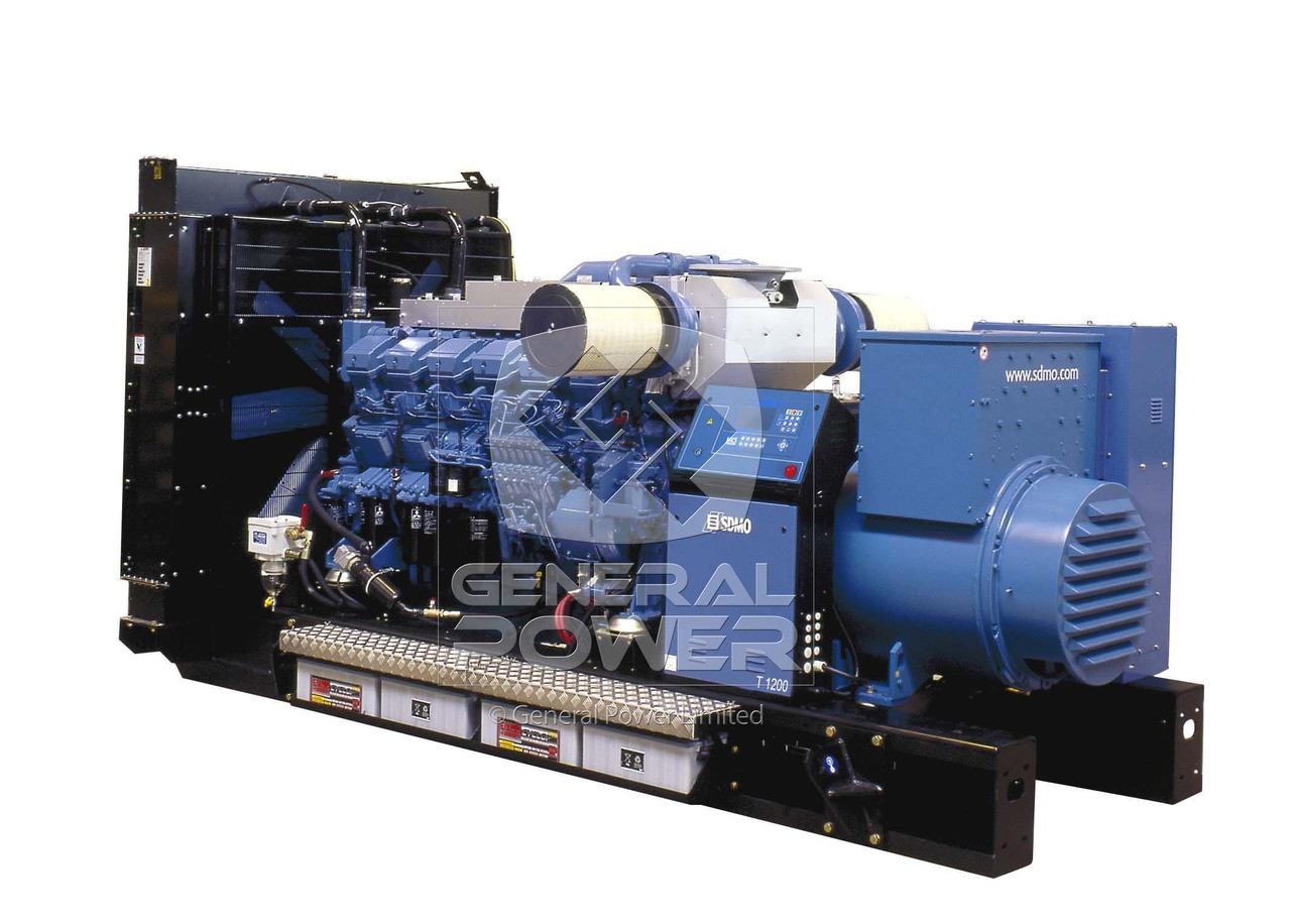1200 kW 1500 kVA Diesel Generator - SDMO | T1200U II | General Power