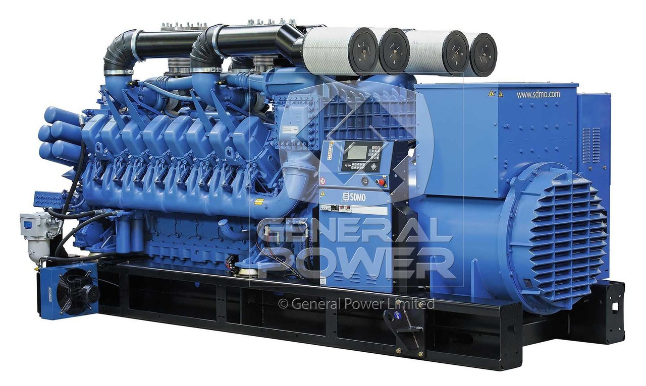 2500 kW 3125 kVA Diesel Generator - SDMO | X2500UC2 II