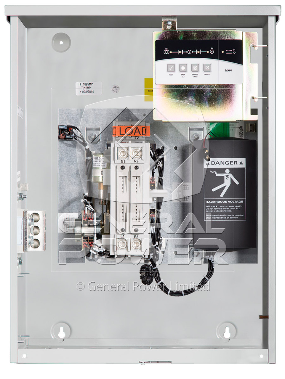 ZTX000M60020B-ZEC01-ZVC20-M060 Transfer Switch - GE Zenith
