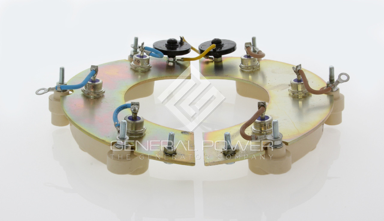 rotating diode assembly