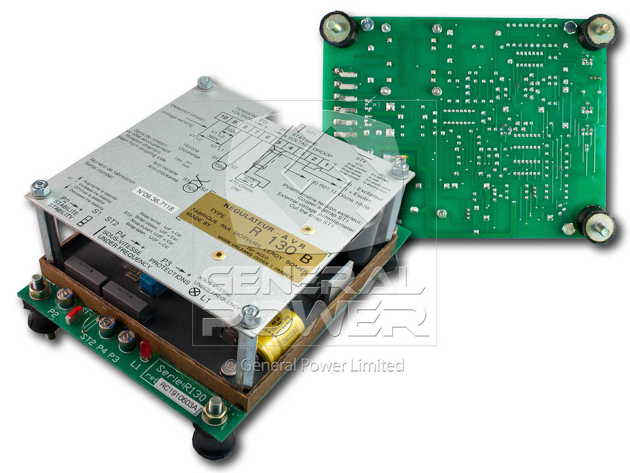 Leroy Somer R130 AVR | Genuine Voltage Regulator