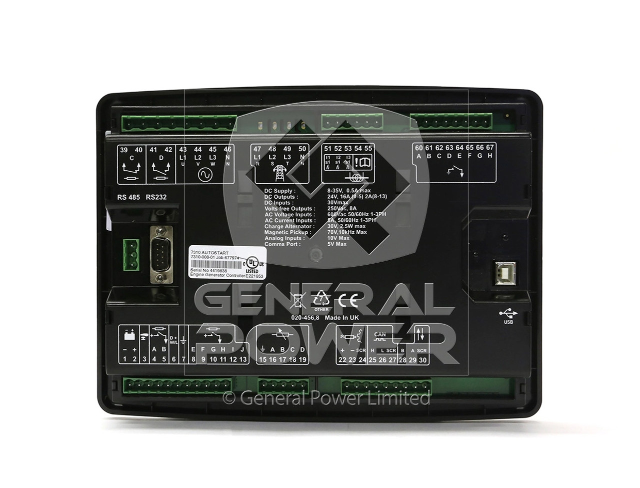 Details about   DSE7310 Generator Control Panel Module LCD Display1 Year Warranty! 