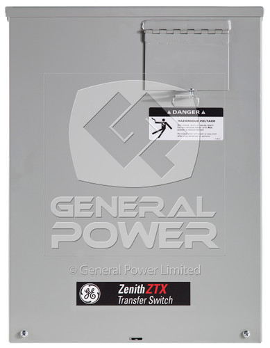 PHOTO 150 AMP TRANSFER SWITCH GE ZENITH SERIES ZTX ZTX000M60015B-ZEC01-ZVC20-M060