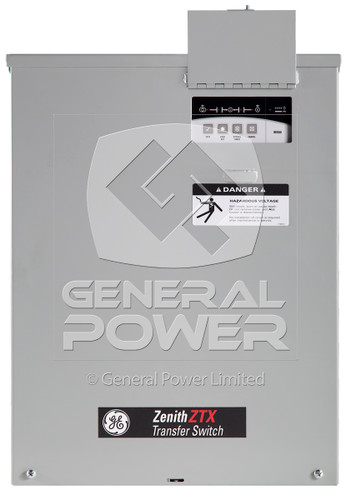 PHOTO 150 AMP GENERATOR TRANSFER SWITCH ZTX000M60015B-ZEC01-ZVC20-M060