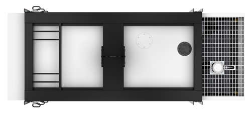 65 KW John Deere Rental Generator, EPA TPEM Tier 3 FLEX GPR-J65-60T3F