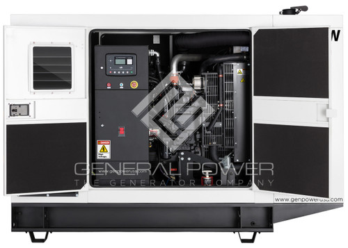 65 kw John Deere powered generator GP-J65-60T3F-SA