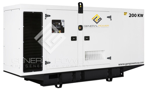 John Deere powered generator 200 kw GP-J200-60T3-SA epastationary