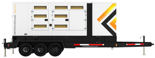 500 kW Mobile Generator | Fully configurable | Towable