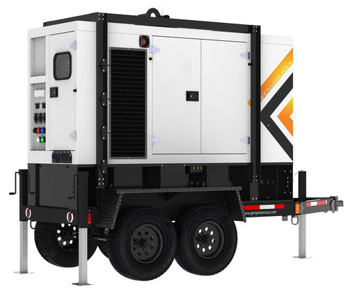 60-kwe mobile diesel generator