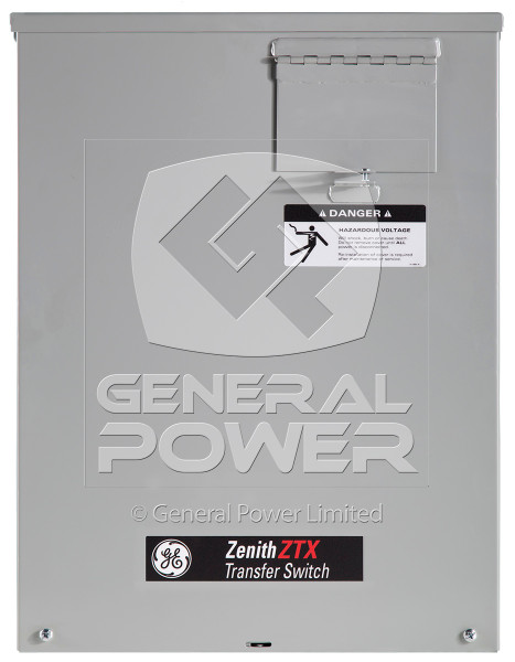 PHOTO 200 AMP TRANSFER SWITCH GE ZENITH SERIES ZTX ZTX000M60020E-ZEC3R-ZVC70-M060