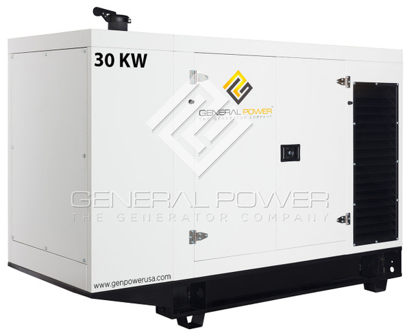 John Deere powered generator 30 kva GP-J30-50T4F-SA